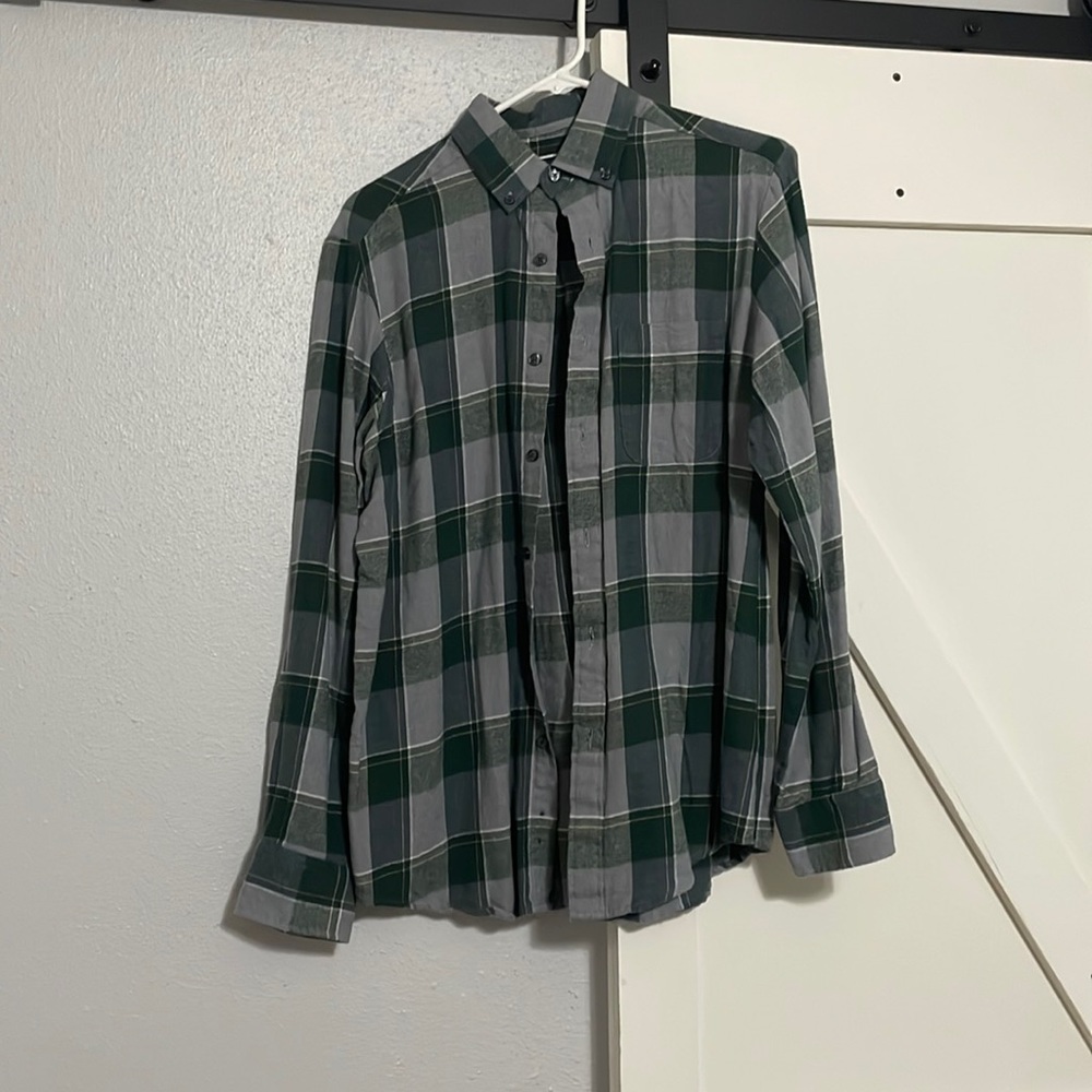 Club room flannel shirt